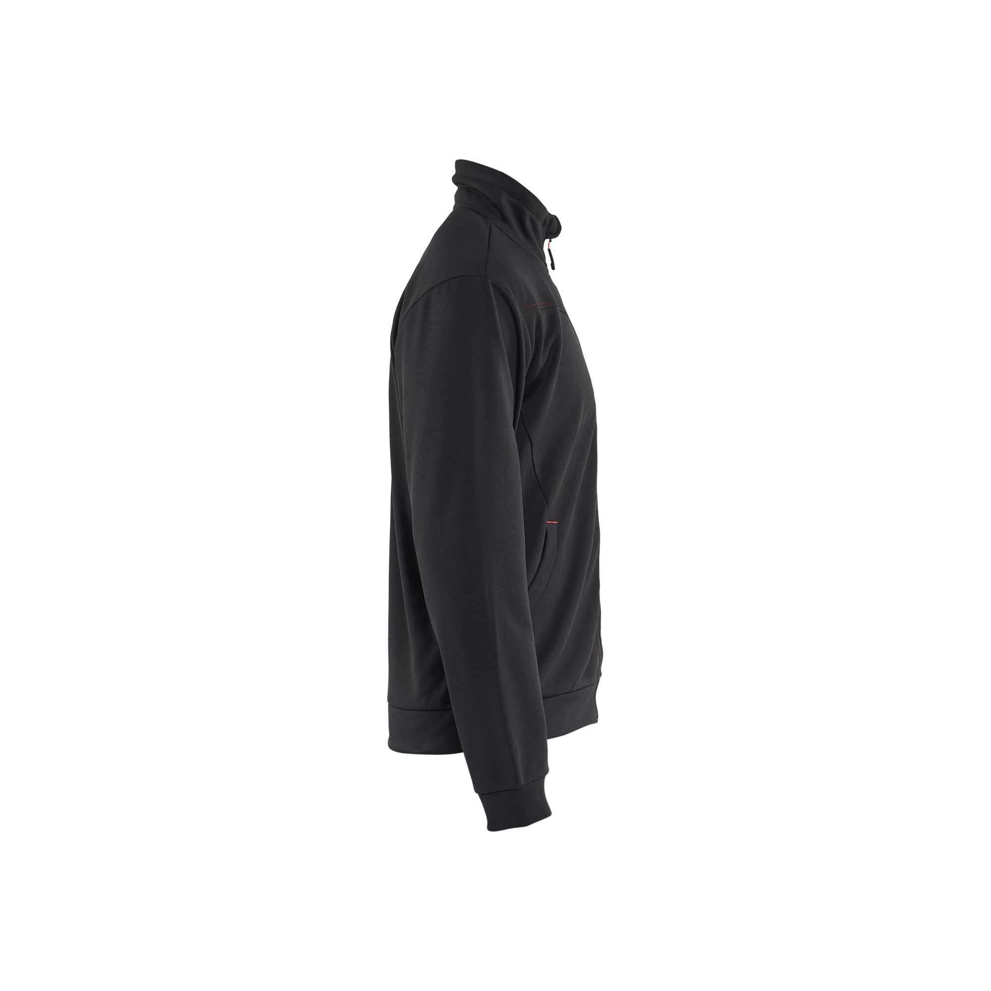 BLAKLADER 33622526 Sweatshirt With Full Zip Work Sweatshirt MEN - Pique Fleece